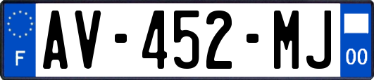 AV-452-MJ