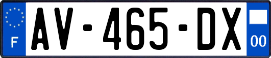 AV-465-DX