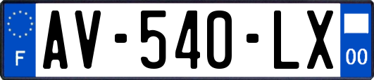 AV-540-LX