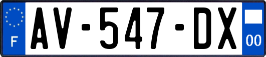 AV-547-DX
