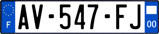 AV-547-FJ