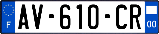 AV-610-CR