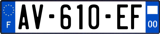 AV-610-EF