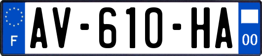 AV-610-HA