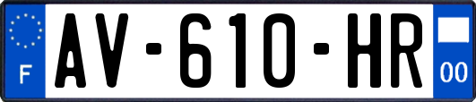 AV-610-HR