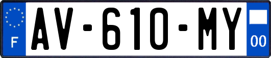 AV-610-MY