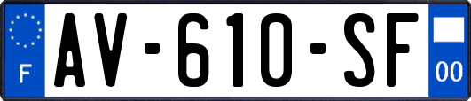 AV-610-SF