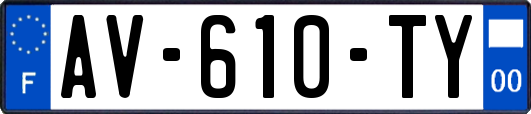 AV-610-TY