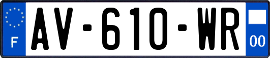 AV-610-WR