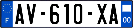 AV-610-XA