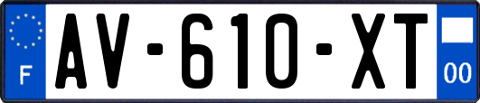 AV-610-XT