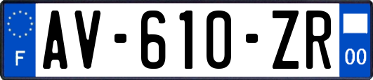 AV-610-ZR