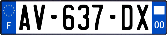AV-637-DX