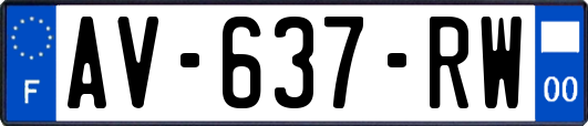 AV-637-RW