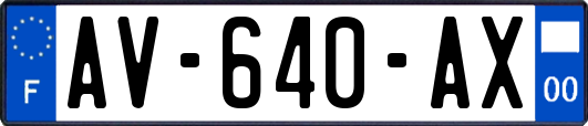 AV-640-AX