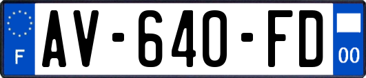 AV-640-FD