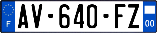 AV-640-FZ