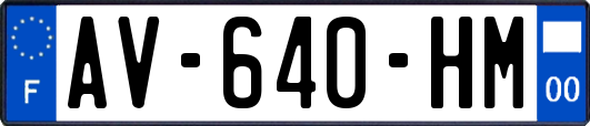AV-640-HM