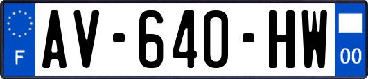 AV-640-HW