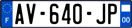 AV-640-JP