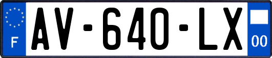 AV-640-LX