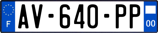AV-640-PP