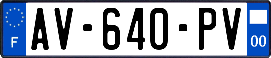 AV-640-PV