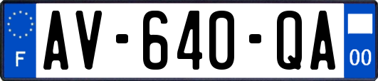 AV-640-QA