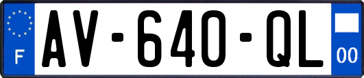 AV-640-QL