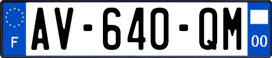 AV-640-QM