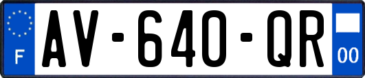AV-640-QR