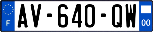 AV-640-QW