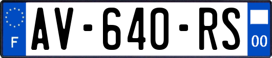 AV-640-RS