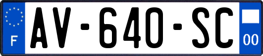 AV-640-SC