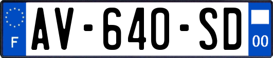 AV-640-SD