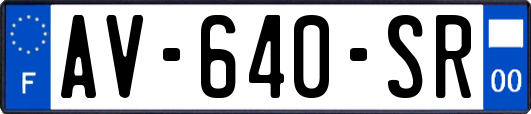 AV-640-SR