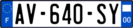 AV-640-SY