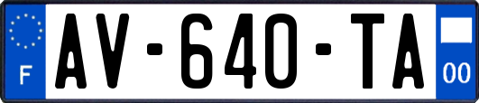 AV-640-TA