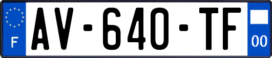 AV-640-TF