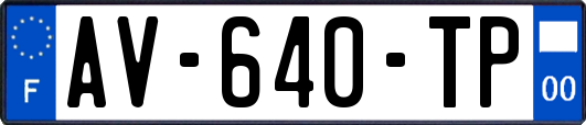 AV-640-TP