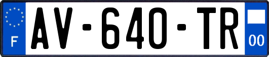AV-640-TR