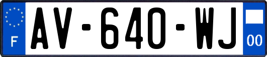 AV-640-WJ
