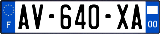 AV-640-XA