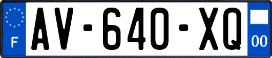 AV-640-XQ