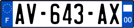 AV-643-AX