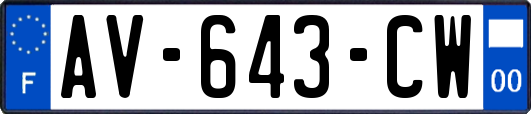 AV-643-CW