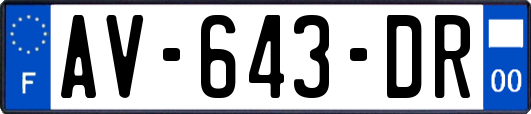AV-643-DR