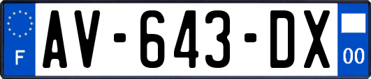 AV-643-DX