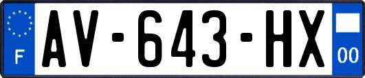 AV-643-HX