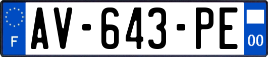 AV-643-PE